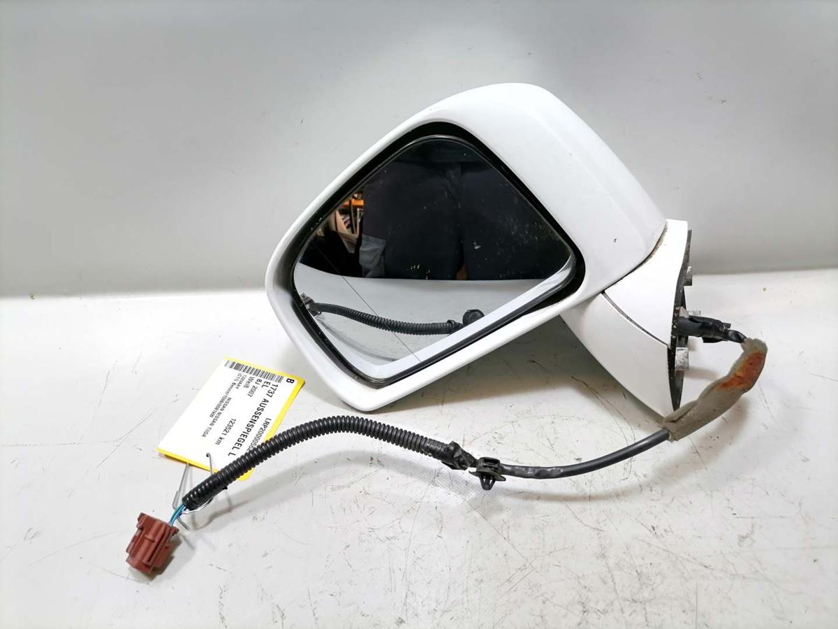Nissan Tiida original Außenspiegel links Weiß elektrisch nicht beheizt Bj.2007